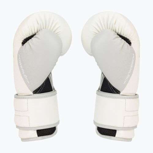 Рукавиці воксерські чоловічі EVERLAST Powerlock Pu білі EV2200