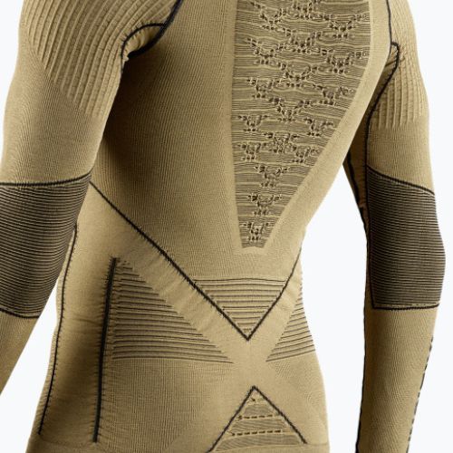 Чоловіча термоактивна кофта X-Bionic Radiactor 4.0 gold/black