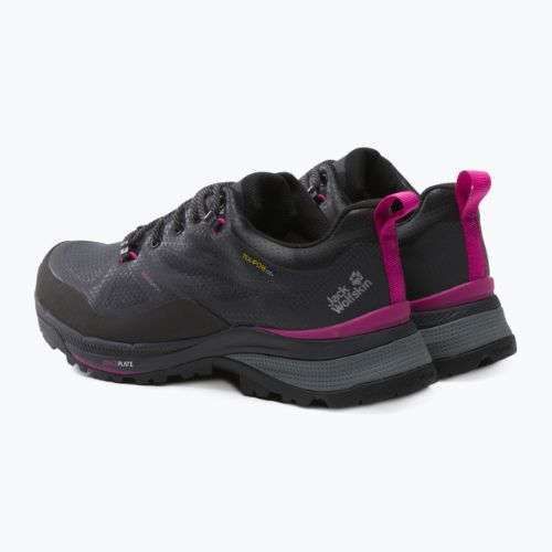 Черевики для трекінгу жіночі Jack Wolfskin Force Striker Texapore чорні 4038891_6381