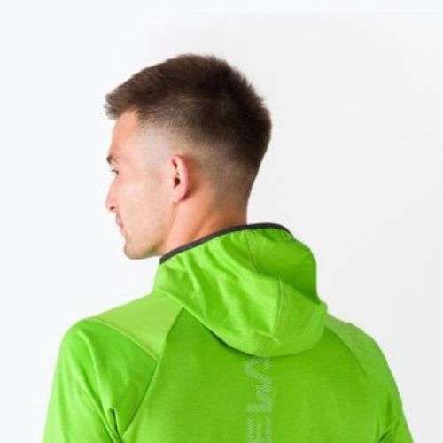 Кофта флісова чоловіча Salewa Agner Hybrid зелена 27371