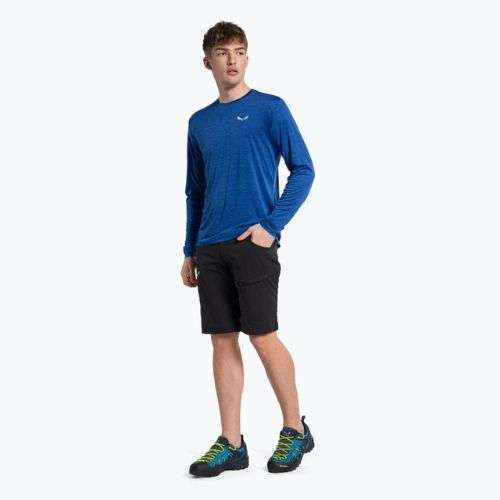 Шорти туристичні чоловічі Salewa Agner Light чорні 00-0000027380