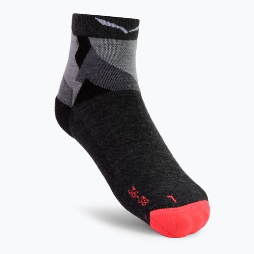 Шкарпетки трекінгові жіночі Salewa Pedroc Camo AM QRT чорні 00-0000069040
