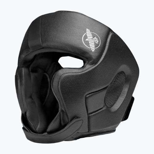 Шолом боксерський Hayabusa T3 Chinless Boxing чорний T3CHG-AB
