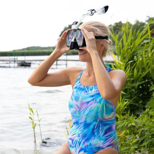 Набір для снорклінгу AQUASTIC SMFK-01SC чорний