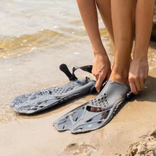 Набір для снорклінгу AQUASTIC SMFK-01SC чорний