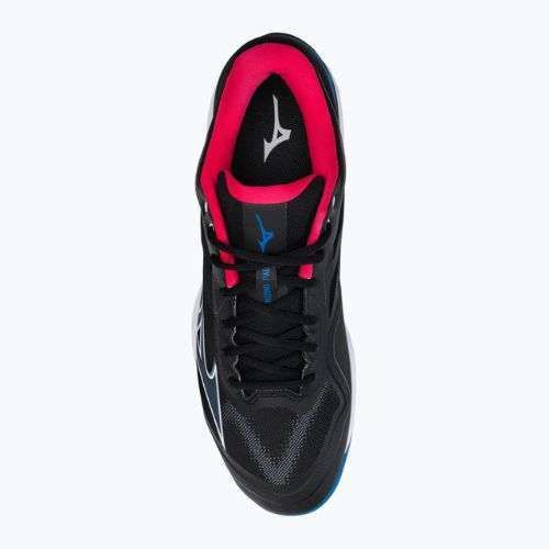 Кросівки для падл-тенісу чоловічі Mizuno Wave Exceed Light CC Padel чорні 61GB222210
