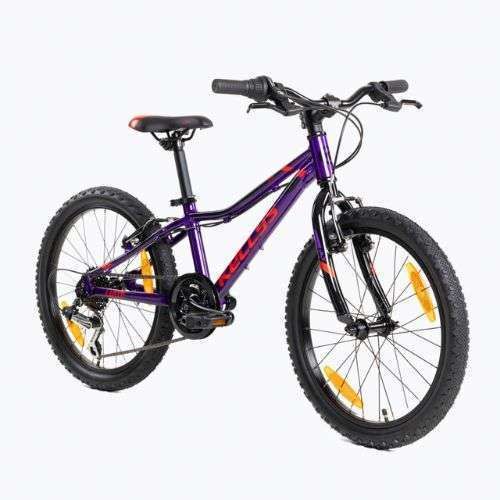 Велосипед дитячий Kellys Lumi 30 20" фіолетовий 72390