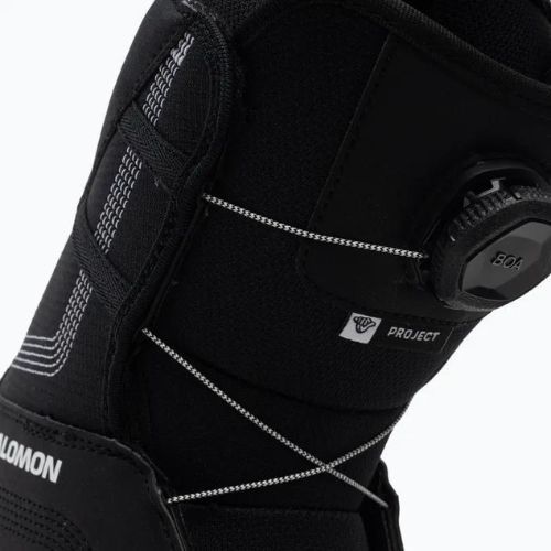 Черевики для сноуборду дитячі Salomon Project Boa чорні L41681700