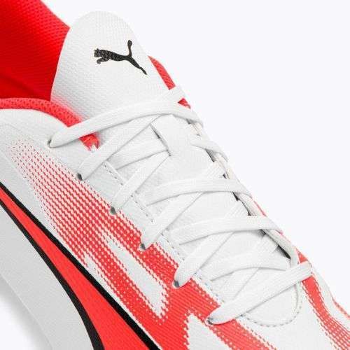 Футбольні бутси чоловічі PUMA Ultra Play MxSg puma white/puma black/fire orchid