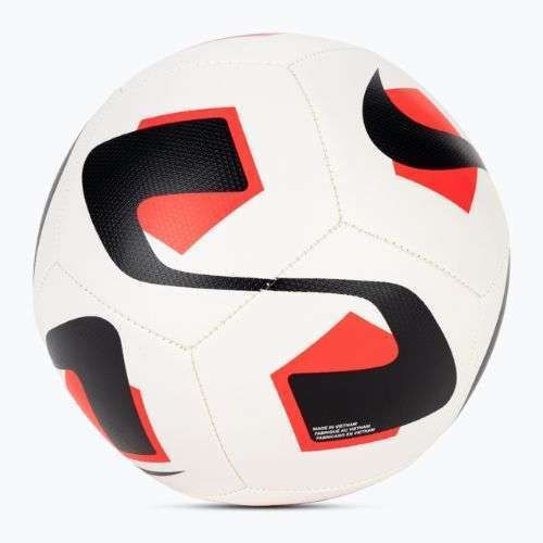 М'яч футбольний Nike Park white/bright crimson/black розмір 5