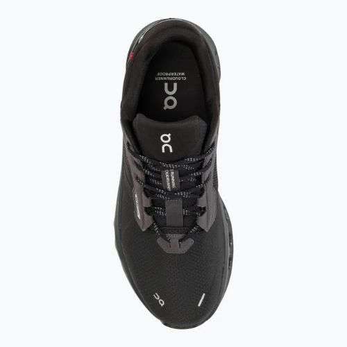 Черевики для бігу чоловічі On Cloudrunner 2 Waterproof magnet/black