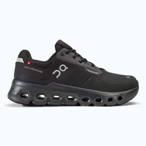 Черевики для бігу чоловічі On Cloudrunner 2 Waterproof magnet/black