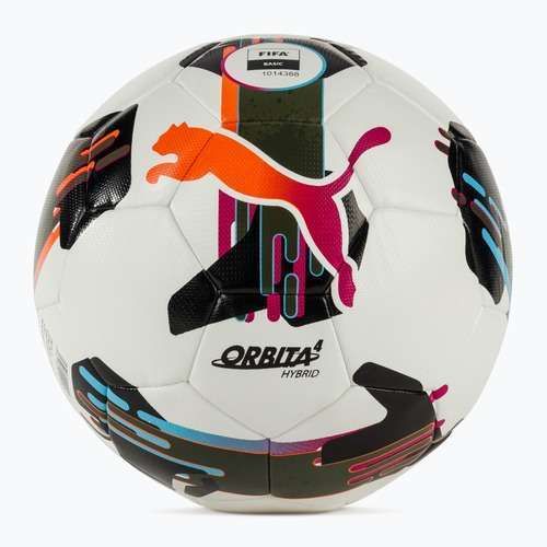 М'яч футбольний PUMA Orbita 4 HYB FIFA Basic puma white/multicolor розмір 5