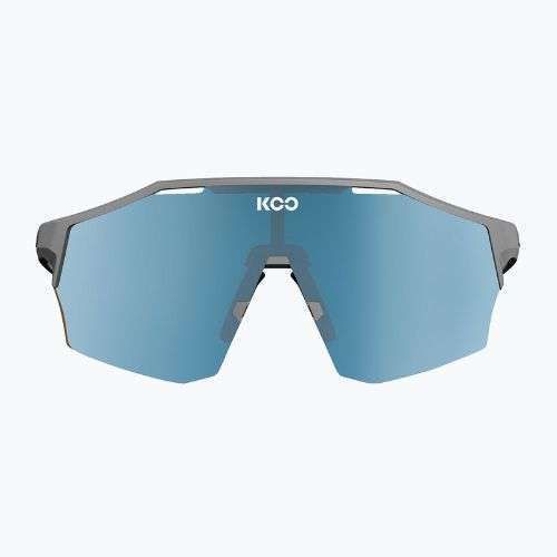 Окуляри сонцезахисні Koo Alibi grey matt/turquoise mirror