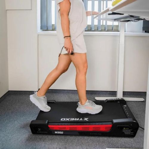Бігова доріжка електрична XTREXO Walking Pad W200 чорний