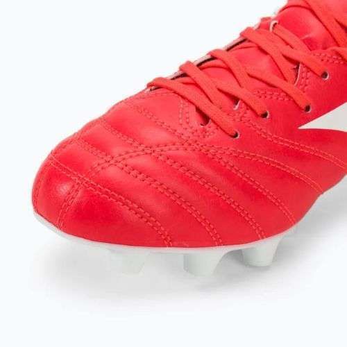 Кросівки футбольні чоловічі Mizuno Monarcida Neo II Select FG flerycoral2/white