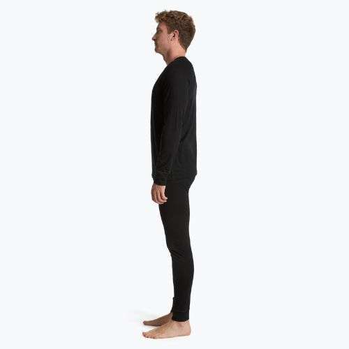 Комплект термобілизни чоловічий WOOLCANO Merino SET0540 чорний