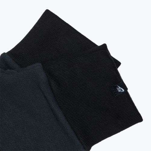 Рукавички для бігу жіночі Nike Club Fleece black/white