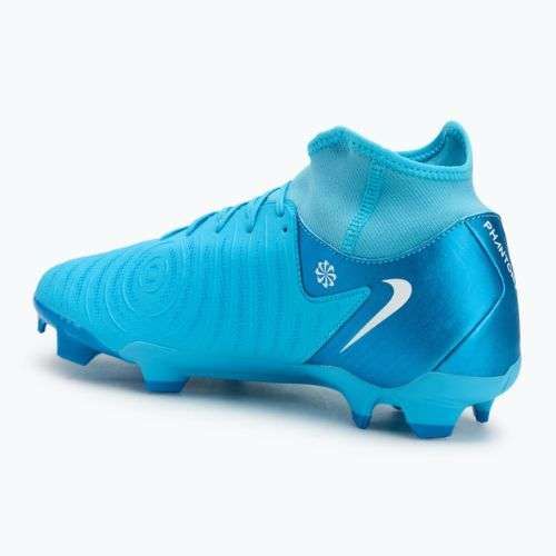 Футбольні бутси Nike Phantom Luna II Academy FG/MG синя лють/білий