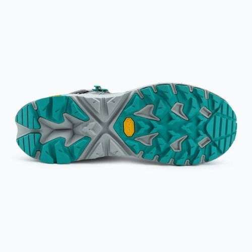 Черевики туристичні чоловічі HOKA Trail Code GTX galactic grey/electric aqua