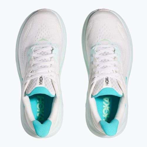 Кросівки для бігу жіночі HOKA Clifton 10 white/cielo blue