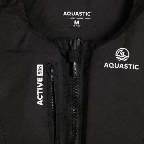 Жилет страхувальний AQUASTIC Active 50N чорний