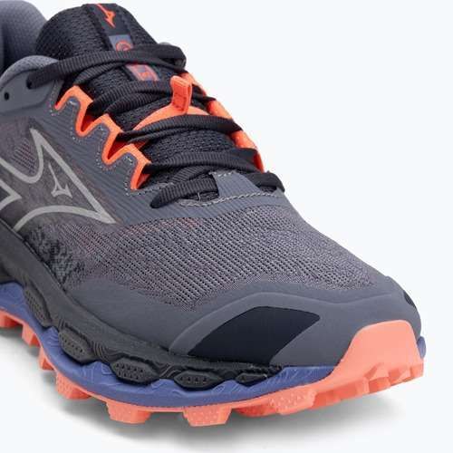 Кросівки для бігу жіночі Mizuno Wave Mujin 11 blue granite/silver/striking coral