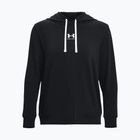 Кофта тренувальна жіноча Under Armour Rival Terry Hoodie чорна 1369855