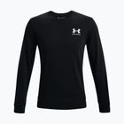 Кофта тренувальна чоловіча Under Armour Rival Terry LC Crew чорна 1370404