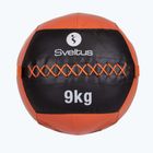 М'ячі медичний (волбол) Sveltus Wall Ball 9 кг black/red