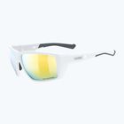 Окуляри сонцезахисні UVEX Mtn Venture CV white matt/mirror gold