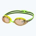 Окуляри для плавання Speedo Vanquisher 3.0 Mirrored hyper yellow/grey/ablaze mirror