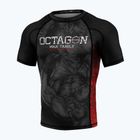 Чоловічий рашгард Octagon Premium MMA Family чорний/різнокольоровий Rashguard