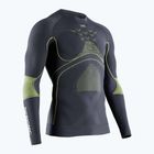 Чоловіча термоактивна кофта X-Bionic Energy Accumulator 4.0 charcoal/yellow