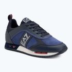 Кросівки EA7 Emporio Armani Black & White Suede sky captain / deep cobal / mineral