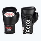 Рукавиці боксерські чоловічі YOKKAO Matrix Lace Up black