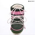 Черевики зимові жіночі Moon Boot Icon Low Space Racing forest green/silver/pink 10