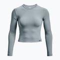 Лонгслів тренувальний жіночий Under Armour Rush Seamless сірий 1373930 3