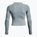 Лонгслів тренувальний жіночий Under Armour Rush Seamless сірий 1373930 4