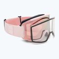 Окуляри гірськолижні  Smith Squad carnation/chrp everyday rose gold mirror/clear