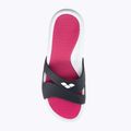 Шльопанці жіночі arena Nina white/dark grey/magenta 6