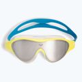 Окуляри для плавання дитячі arena The One Mirror Jr silver/soft green/blue cosmo 2
