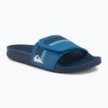 Шльопанці чоловічі Quiksilver Rivi Slide Adjust blue/blue/green