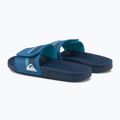 Шльопанці чоловічі Quiksilver Rivi Slide Adjust blue/blue/green 3