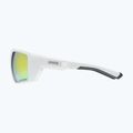 Окуляри сонцезахисні UVEX Mtn Venture CV white matt/mirror gold 4