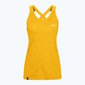 Футболка для скелелазіння жіноча Salewa Lavaredo Hemp Graphic Tank жовта 00-0000028535 5