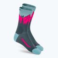 Шкарпетки DYNAFIT Traverse Crew cinder pink glo/6070