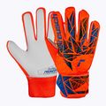 Воротарські рукавиці Reusch Attrakt Starter Grip hyper orng/elec сині