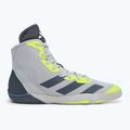 Кросівки боксерські чоловічі adidas Adizero team light grey/ team onix/ team sollar yellow 2 2