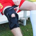 Стабілізатор колінного суглоба Zamst ZK-X чорний 681001 10